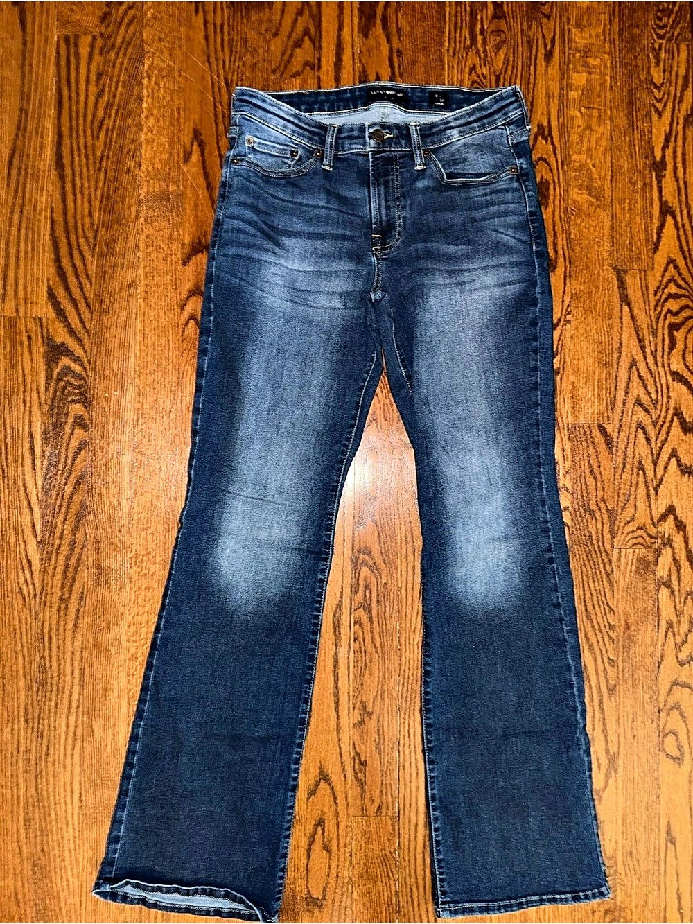 Lucky Brand Sweet Boot Jeans Boot Cut Jeans Blue Waist 8